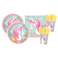 Unicorn Party Supplies Magical Unicorn 16 Person Guest Pack