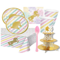 Unicorn Party Supplies - Unicorn Sparkle 16 Person Deluxe Guest Pack 2