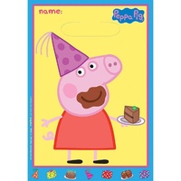 Peppa Pig Party Supplies - Loot Bags 8 pack