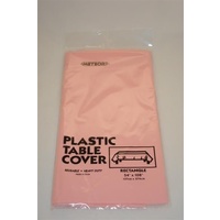 Rose Gold Party Supplies - Rose Gold Plastic Tablecover