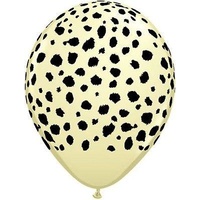 Safari Jungle Party Supplies - Cheetah Animal Print 28cm Latex Balloon