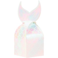 Mermaid Shine Party Supplies Iridescent Favour Boxes 