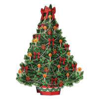 Christmas Party Supplies 3D Christmas Tree Table Centerpiece