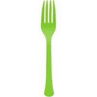 Kiwi Green Forks 20 Pack