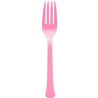 Light Pink Forks 20 Pack