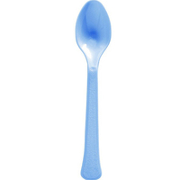 Pastel Blue Spoons 20 Pack