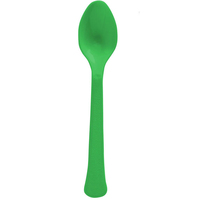 Festive Green Spoons 20 Pack