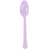 Lavender Purple Spoons 20 Pack
