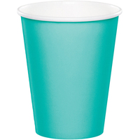 Teal Lagoon Cups 24 Pack