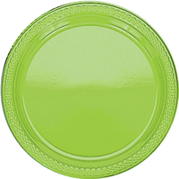 Kiwi Green Plates 20 Pack