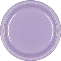 Lavender Purple Plates 20 Pack