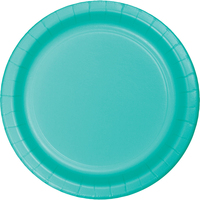 Teal Lagoon Plates 24 Pack