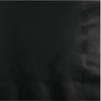 Black Velvet Napkins 50 Pack