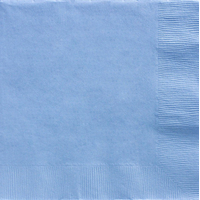 Pastel Blue Napkins 20 Pack