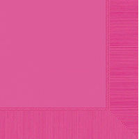 Bright Pink Napkins 20 Pack