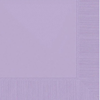 Lavender Purple Napkins 20 Pack