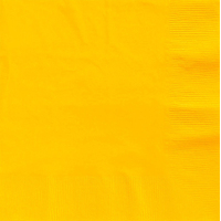 Sunshine Yellow Napkins 20 Pack