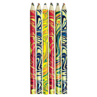 Multi Coloured Rainbow Pencils Party Loot Favour Gifts Pack of 8