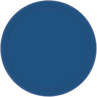 Navy Flag Blue Party Supplies Paper Lunch Desert Cake Plates 20 pack