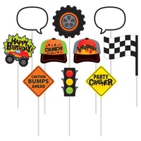 Monster Truck Rally Photo Props 10 Pack