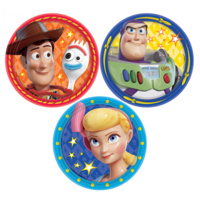 Toy Story 4 Lunch Cake Dessert Plates Round 