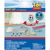 Toy Story 4 Forky Party Supplies Craft Kit 24 Pieces