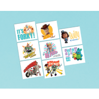 Toy Story 4 Party Supplies Party Favours Temporary Tattoos 
