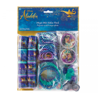 Aladdin Party Supplies Mega Mix Value Favour Pack 48 Pieces
