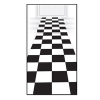 Checkered Floor Runner 3.05m Long Approx