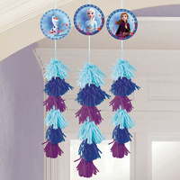 Frozen 2 Party Supplies Dangling Decorations 3 Pack
