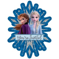 Disney Frozen Party Supplies 2 Jumbo Deluxe Invites Pack of 8