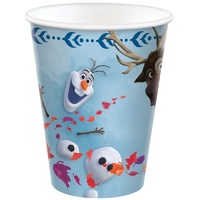 Frozen 2 Party Supplies Paper Cups 8 Pack 266ml Cup