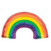 Rainbow SuperShaped Foil Balloon 86cm x 48cm