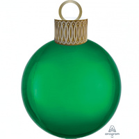 Christmas Green Orbz Ornament Foil Balloon Kit 