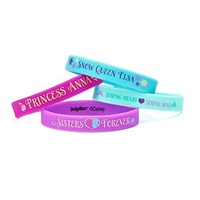 Frozen Rubber Bracelets 4 Pack Loot Party Favours Prizes