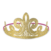Disney Princess Once Upon A Time Glittered Tiara's 8 Pack