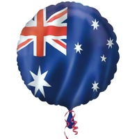 Australia Day Flag 45cm Standard Foil Balloon