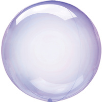 Purple Crystal Clearz Balloon