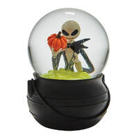 Halloween Nightmare Before Christmas Jack Skellington Pumpkin King Water Globe