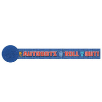 Transformers Crepe Streamer Hanging Decoration