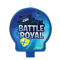 Battle Royal Birthday Wax Shaped Candle x1