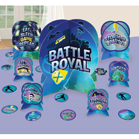Battle Royal Table Centrepiece Decorating Kit with Confetti