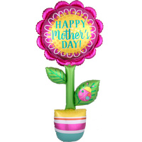 Happy Mothers Day Flower Giant Multi Shape Balloon 