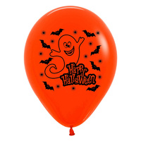 Halloween Night Black & Orange Latex Balloons 