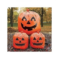 Halloween Jack-O-Lantern Themed Lawn Bags Set of 3