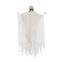 Halloween Medium White Reaper Hanging Prop Decoration 