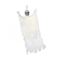 Halloween Large White Reaper Hanging Prop Decoration