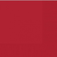 Red Apple Beverage Napkins 20 Pack 