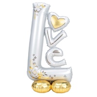 L-O-V-E Love Wedding AirLoonz Giant Air Fill Foil Balloon