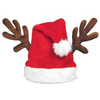 Christmas Santa Hat & Antlers